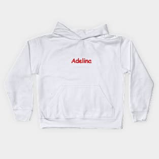 Adelina name. Personalized gift for birthday your friend. Kids Hoodie